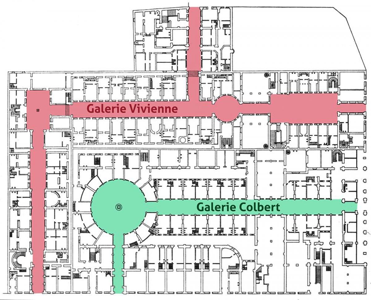 Karte Der Galerie Vivienne