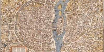 Karte des Alten Paris