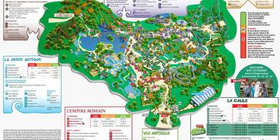 Karte von Asterix-park