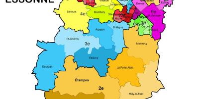 Karte von Essonne
