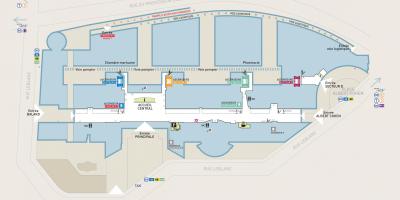 Karte von Georges-Pompidou-Krankenhaus