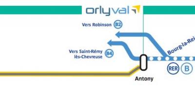 Karte von OrlyVal