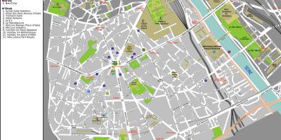 Karte von 13th arrondissement von Paris