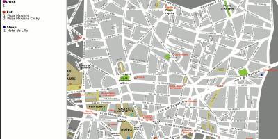 Karte des 9. arrondissement von Paris